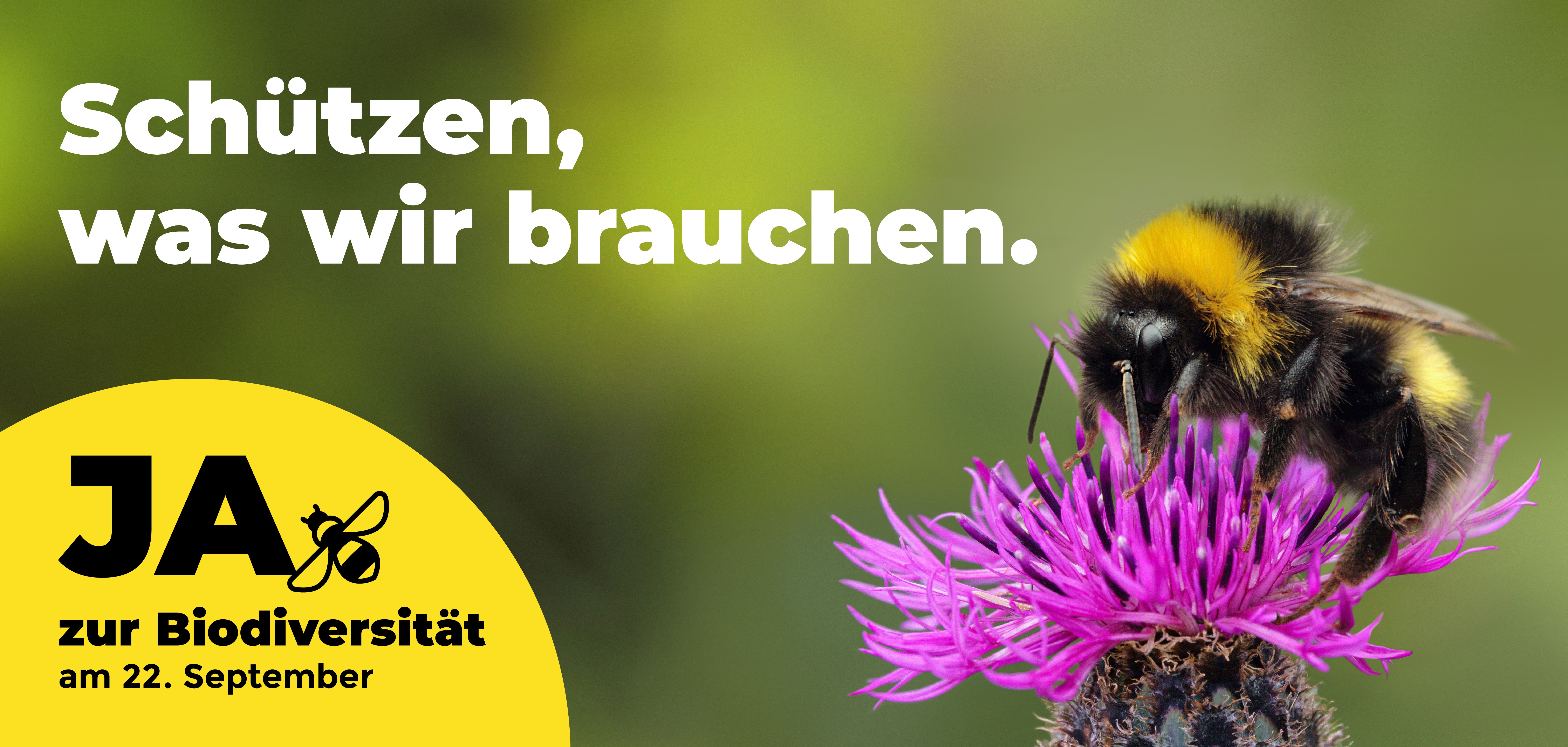 Ja zur Biodiversität