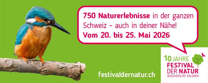 Natur in der ganzen Schweiz erleben