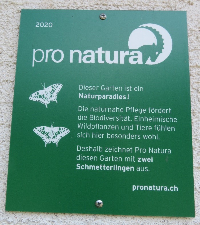 plakette pro natura